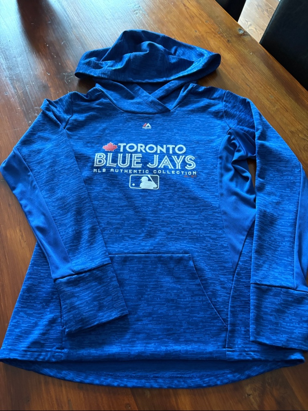 Majestic Blue Toronto Blue Jays Pullover Hoodie